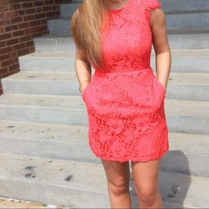 Pink dress with pockets!!